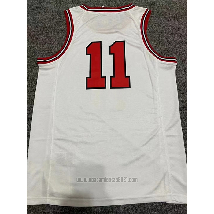 Camiseta Shohoku Rukawa #11 Blanco
